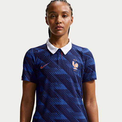 FFF 2026 Match Home Women's Nike Aero-FIT Soccer Authentic Jersey from Nike - $175
