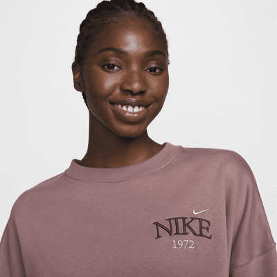 Nike Sportswear Phoenix Fleece Women's Oversized Cropped Crew-Neck Sweatshirt