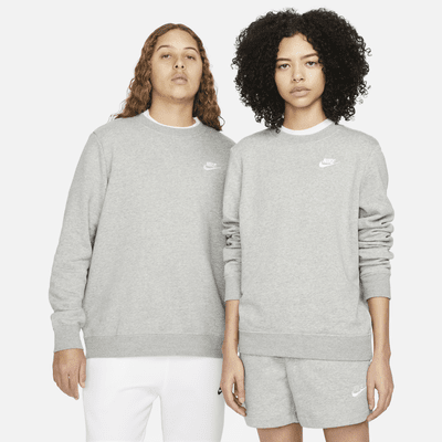 Wederzijds Tussen Twisted Nike Sportswear Club Fleece Women's Crew-Neck Sweatshirt. Nike UK