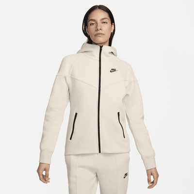 Nike Sportswear Tech Fleece Windrunner hosszú cipzáras, kapucnis női pulóver