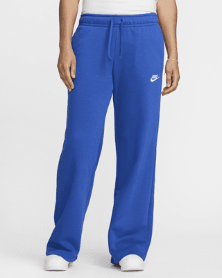 Женские  Nike Sportswear Club Fleece Mid-Rise Wide-Leg Sweatpants