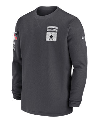 Мужские  Dallas Cowboys Salute to Service Edge Lockup Nike NFL Long-Sleeve Top