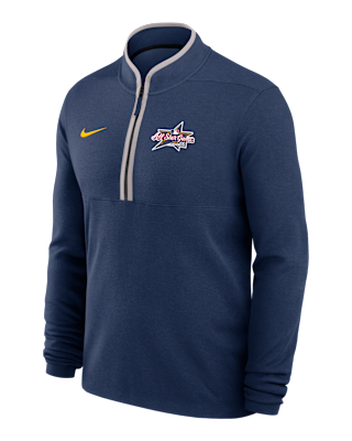 Мужские  2025 All-Star Game Victory Nike Dri-FIT MLB 1/2-Zip Long-Sleeve Top