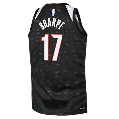 Jersey Nike Dri-FIT Swingman de la NBA para niños talla grande Shaedon Sharpe Portland Trail Blazers 2024/25 City Edition