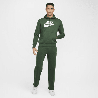 Sudadera con gorro sin cierre con estampado para hombre Nike Sportswear Club Fleece