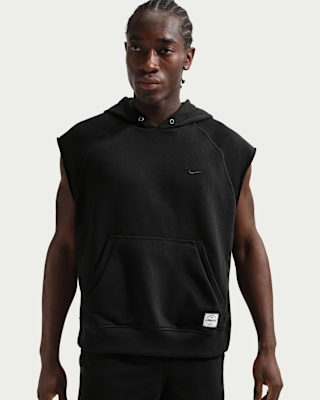 Мужское худи Nike N.A.C. Dri-FIT Fleece Sleeveless Training Hoodie для тренировок
