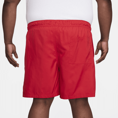 Vævede Nike Club-flow-shorts til mænd