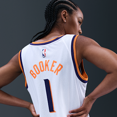Devin Booker Phoenix Suns 2023/24 Association Edition Nike Dri-FIT NBA Swingman Erkek Forması