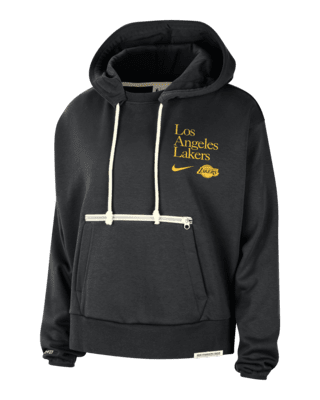 Женское худи Los Angeles Lakers Standard Issue Nike Dri-FIT NBA Pullover Hoodie