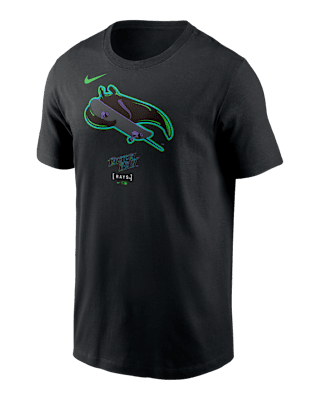 Мужская футболка Tampa Bay Rays City Connect Large Logo Nike MLB