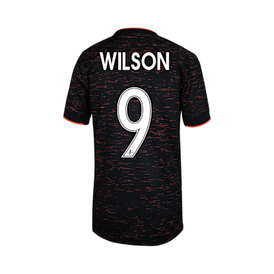 Jersey Nike Dri-FIT de la NWSL Replica Sophia Wilson Portland Thorns FC visitante 2025 Stadium para niños talla grande