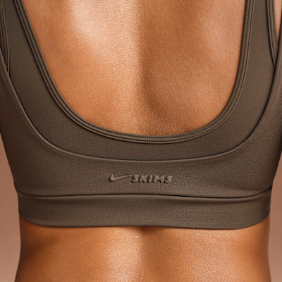 NikeSKIMS Matte Women's Double-Strap Scoop Bra