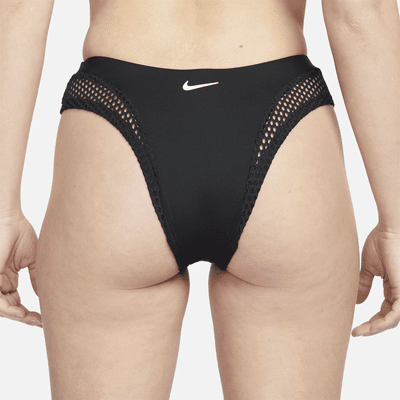 Nike Women's Cheeky Sling Bikini Swim Bottom