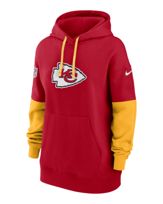 Женское худи Kansas City Chiefs Sideline Essential Nike NFL Pullover Hoodie