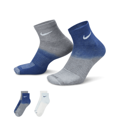 Nike Everyday Plus gepolsterte Knöchelsocken (2 Paar)