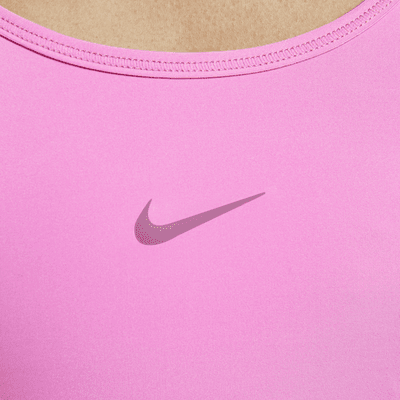 Nike One Classic Women's Dri-FIT Short-Sleeve Cropped Twist Top