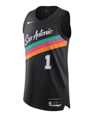 Мужские джерси Victor Wembanyama San Antonio Spurs City Edition Nike Dri-FIT ADV NBA Authentic Jersey