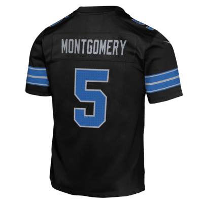 Jersey Nike de la NFL Game para niños talla grande David Montgomery Detroit Lions