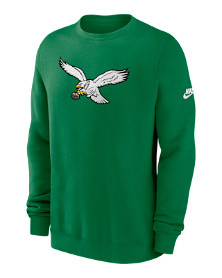 Мужские  Philadelphia Eagles Swing Pass Rewind Club Nike NFL Pullover Crew