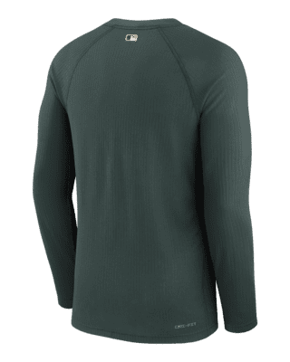 Nike Dri-FIT Game (MLB Oakland Athletics) Men's Long-Sleeve T-Shirt.