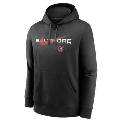 Nike Swoosh Neighborhood (MLB Baltimore Orioles) Men's Pullover Hoodie ...