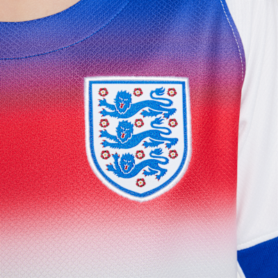 England 2025 Stadium Home (Women's Team) Big Kids' Nike Dri-FIT Soccer Replica Jersey