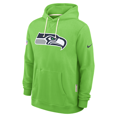 Seattle Seahawks Initial Home Sideline Men's Nike Dri-FIT NFL Pullover Hoodie