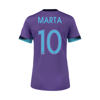 Marta Vieira da Silva Orlando Pride 2025 Stadium Away Women's Nike Dri-FIT NWSL Replica Jersey