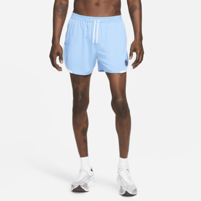 nike dri fit running shorts blue