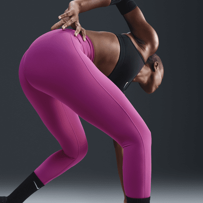 Leggings de tiro alto de largo completo para mujer Nike One Seamless Front