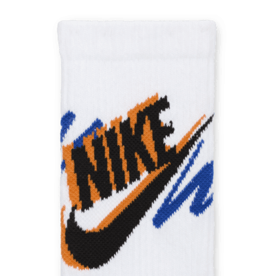 Calze Nike Everyday Plus di media lunghezza (3 paia)