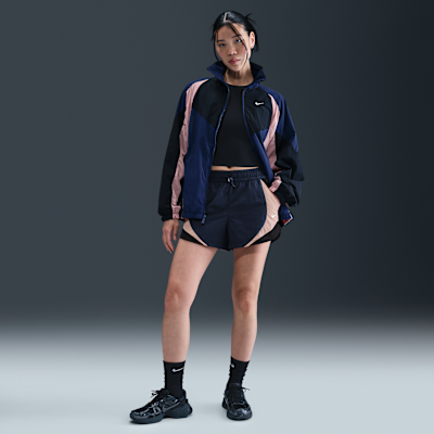 Nike Sportswear 女款中腰寬鬆 3" 田徑短褲