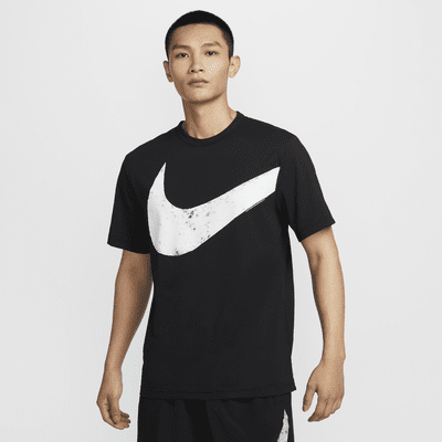 Nike Hyverse Swoosh Men's Dri-FIT Short-Sleeve Fitness Top