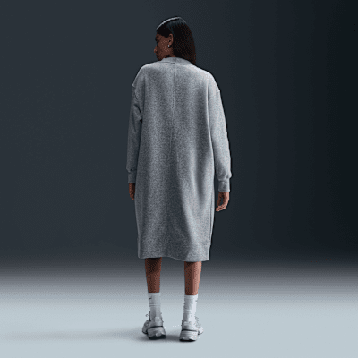 Cardigan oversized largo para mujer Nike Sportswear Phoenix Fleece