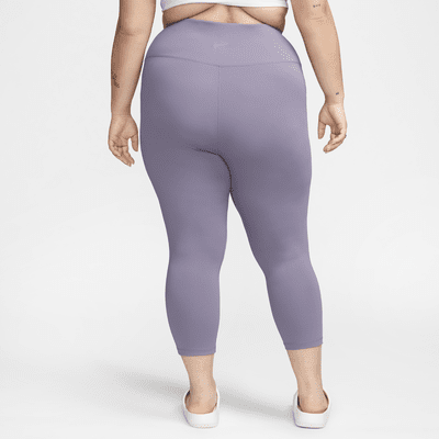 Nike One Women's High-Waisted Crop Leggings (Plus Size)