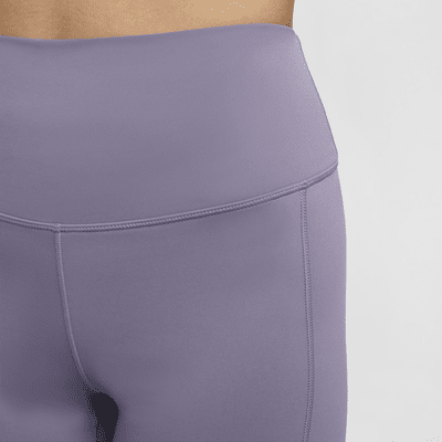 Nike One Leak Protection: Period Pantalón corto de ciclismo de 20 cm y talle alto - Mujer