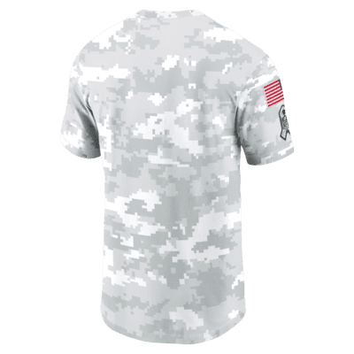 Detroit Lions Salute to Service Edge Arch Men's Nike Dri-FIT NFL T-Shirt