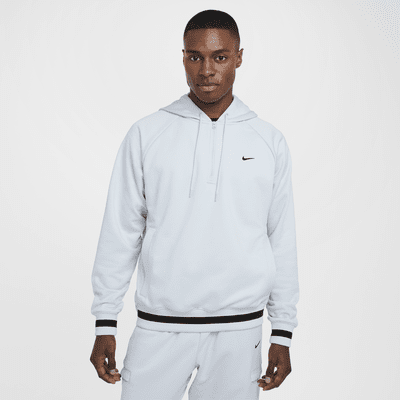 Sweat à capuche de basket à quart de zip Therma-FIT Nike DNA pour homme