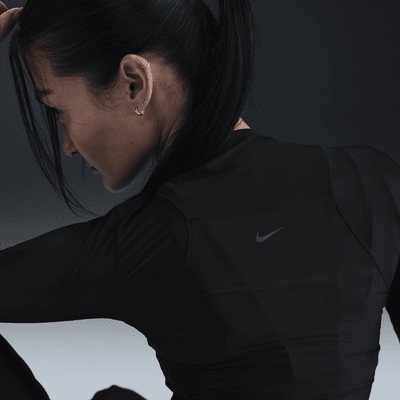 Nike Zenvy Women's Dri-FIT Long-Sleeve Sheer Top