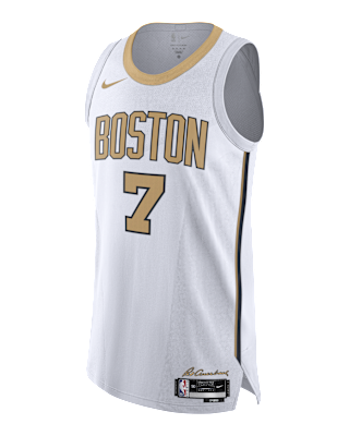 Мужские джерси Jaylen Brown Boston Celtics City Edition Nike Dri-FIT ADV NBA Authentic Jersey