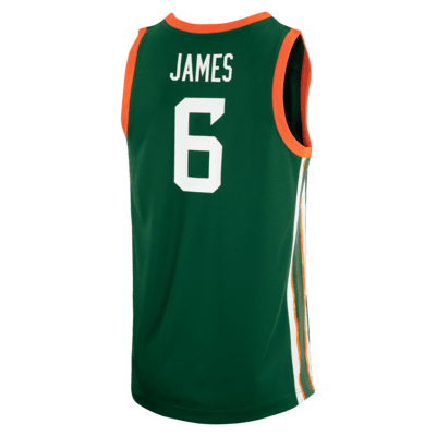 Jersey de básquetbol para hombre LeBron College (FAMU)