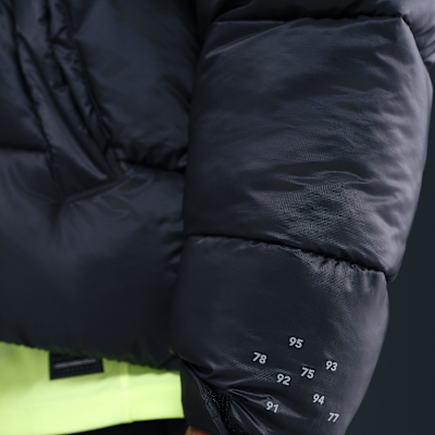 Fotbollspufferjacka Paris Saint-Germain Nike Life Therma-FIT för män