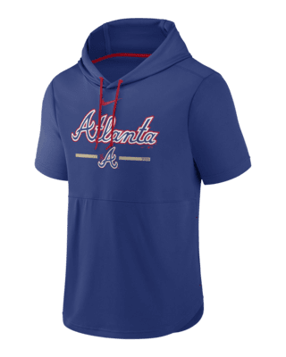 Nike Athletic (MLB Atlanta Braves) Men's Sleeveless Pullover Hoodie