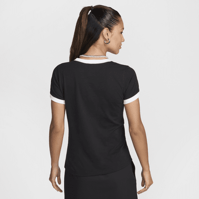 G-Star RAW Ringer Top Donna – Verde Freez Green – T-Shirt In Denim – Taglia M