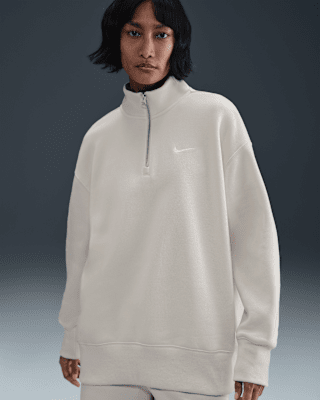 Женский свитшот Nike Sportswear Phoenix Fleece Oversized 1/4-Zip Long