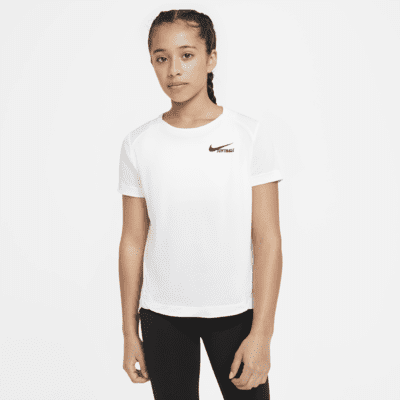 Nike Big Kids' (Girls') Short-Sleeve Softball Top
