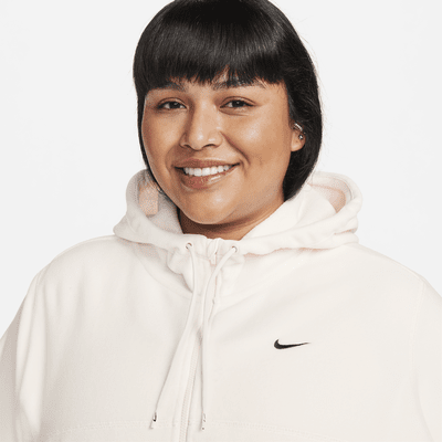 Nike Therma-FIT One Women's Oversized Full-Zip Fleece Hoodie (Plus Size)