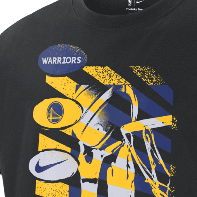 Golden State Warriors Courtside Nike NBA-T-Shirt (Herren)