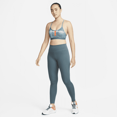Nike Indy Women's Light-Support Padded All-Over Print Sports Bra