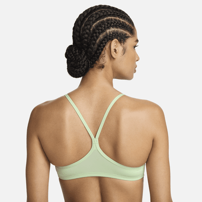 Prenda superior de bikini con espalda deportiva Nike Essential